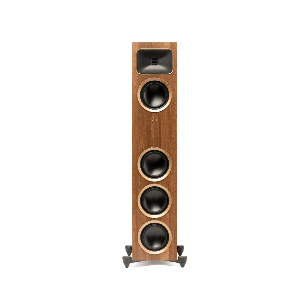Aanbieding MartinLogan Motion Foundation F1 vloerstaande speaker walnoot
