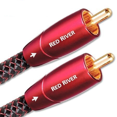 Aanbieding AudioQuest Red River RCA stereo interlink 1.0 meter