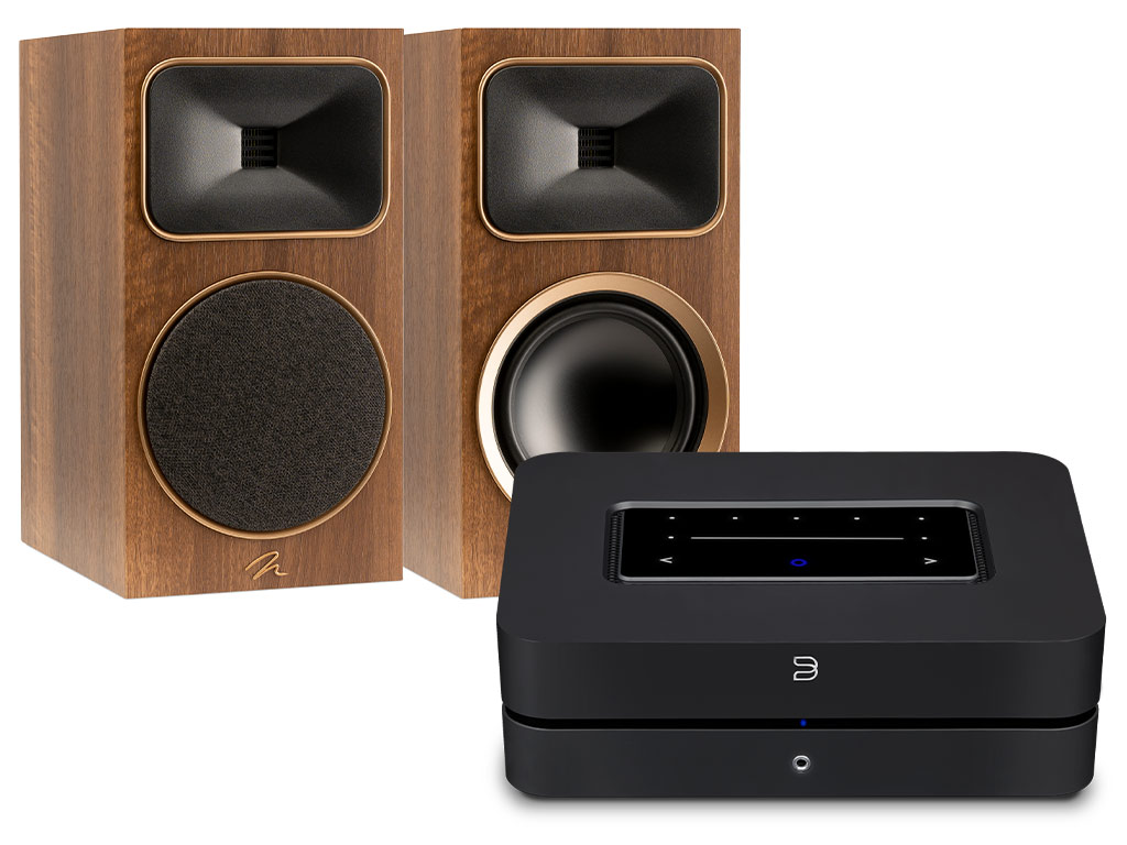 Aanbieding Bluesound Powernode N330 + MartinLogan B2 stereoset