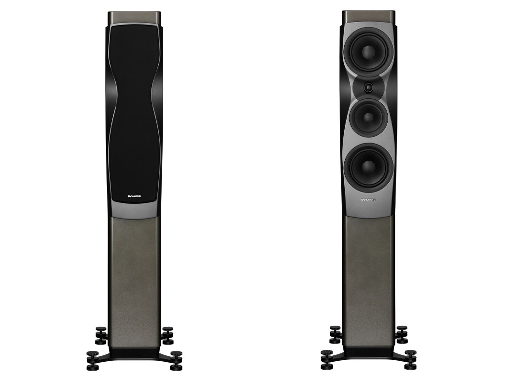 Aanbieding Dynaudio Confidence 30 vloerstaande speaker Smoke High Gloss (Buitenkans)