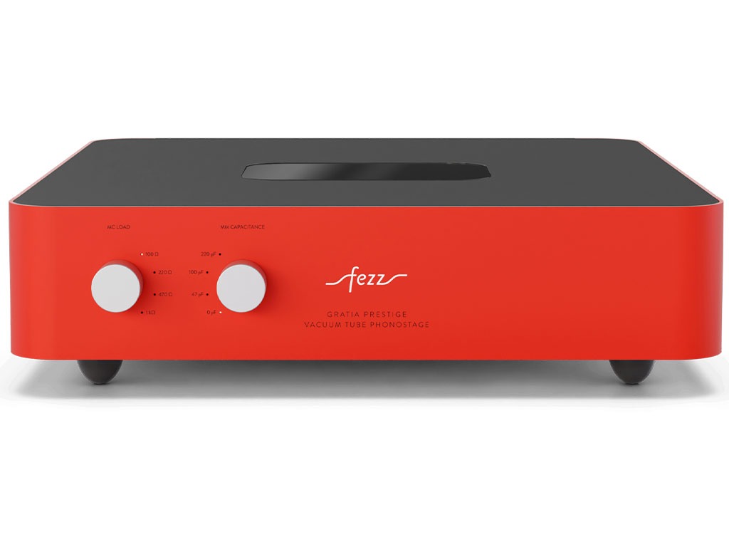 Aanbieding Fezz Gratia Prestige MK2 phono voorversterker Burning Red