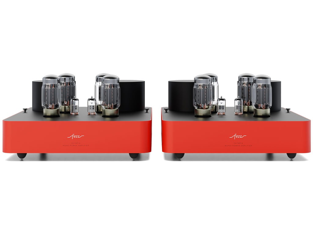Aanbieding Fezz Olympia Mono Power Amplifier Burning Red