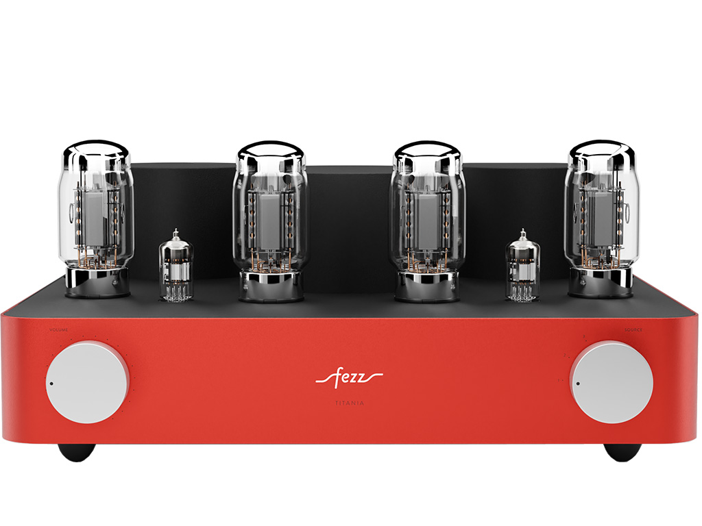Aanbieding Fezz Titania stereo versterker Burning Red