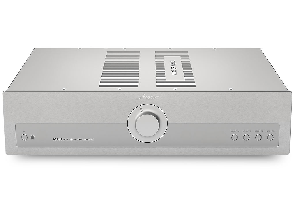 Aanbieding Fezz Torus 5040 stereo versterker zilver