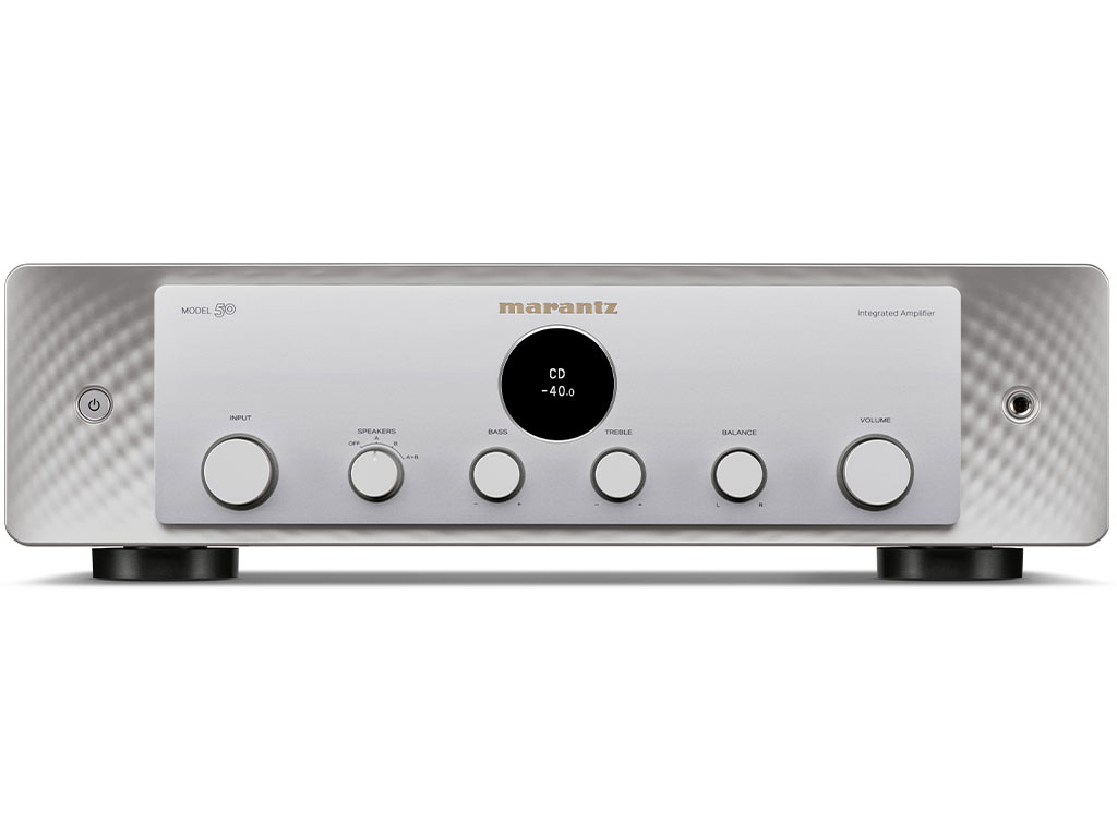 Aanbieding Marantz Model 50 stereo versterker zilvergoud
