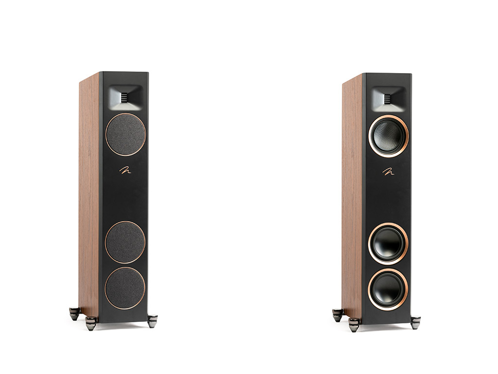 Aanbieding MartinLogan Motion F10 vloerstaande speaker walnoot