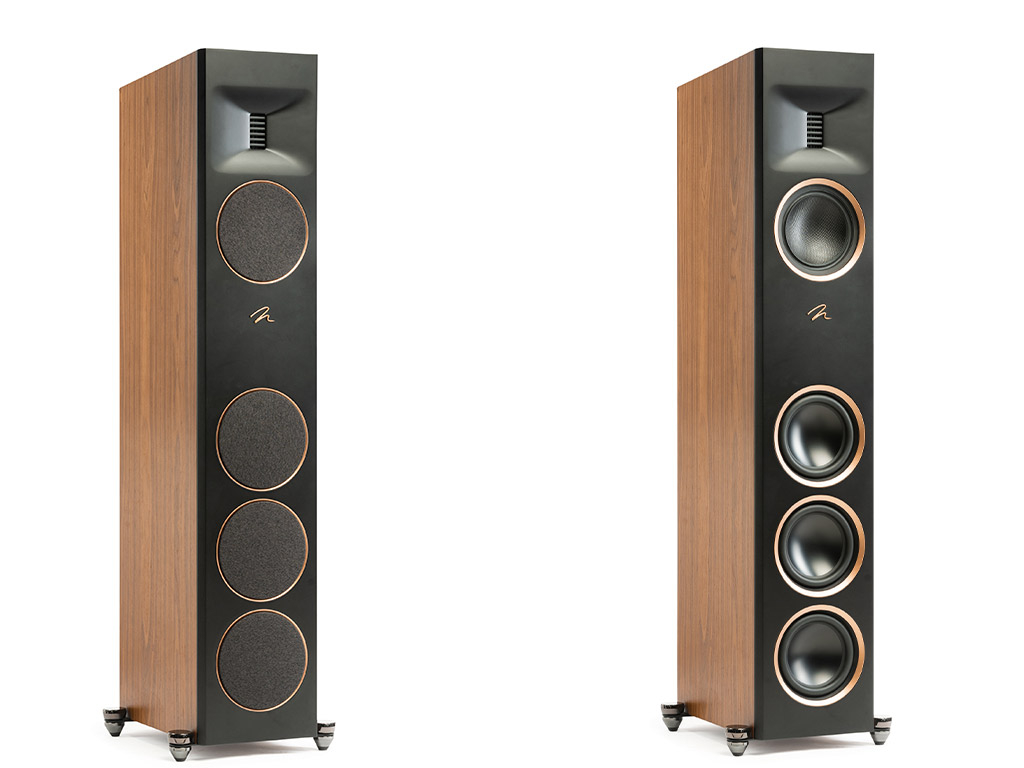Aanbieding MartinLogan Motion XT F100 vloerstaande speaker walnoot