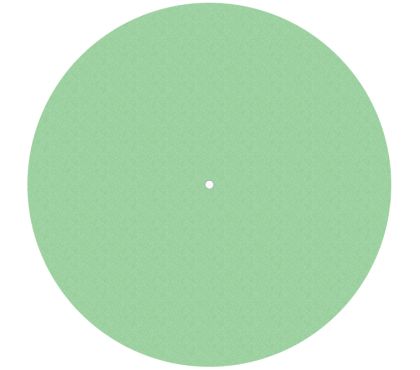 Aanbieding Pro-Ject Vilt mat 300mm neon groen