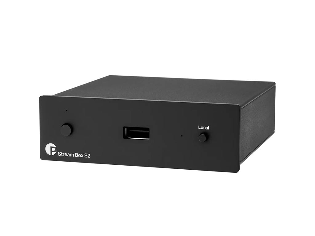 Aanbieding Pro-Ject Stream Box S2 zwart muziekstreamer