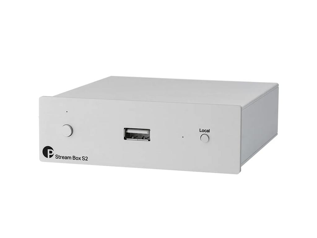 Aanbieding Pro-Ject Stream Box S2 muziekstreamer zilver