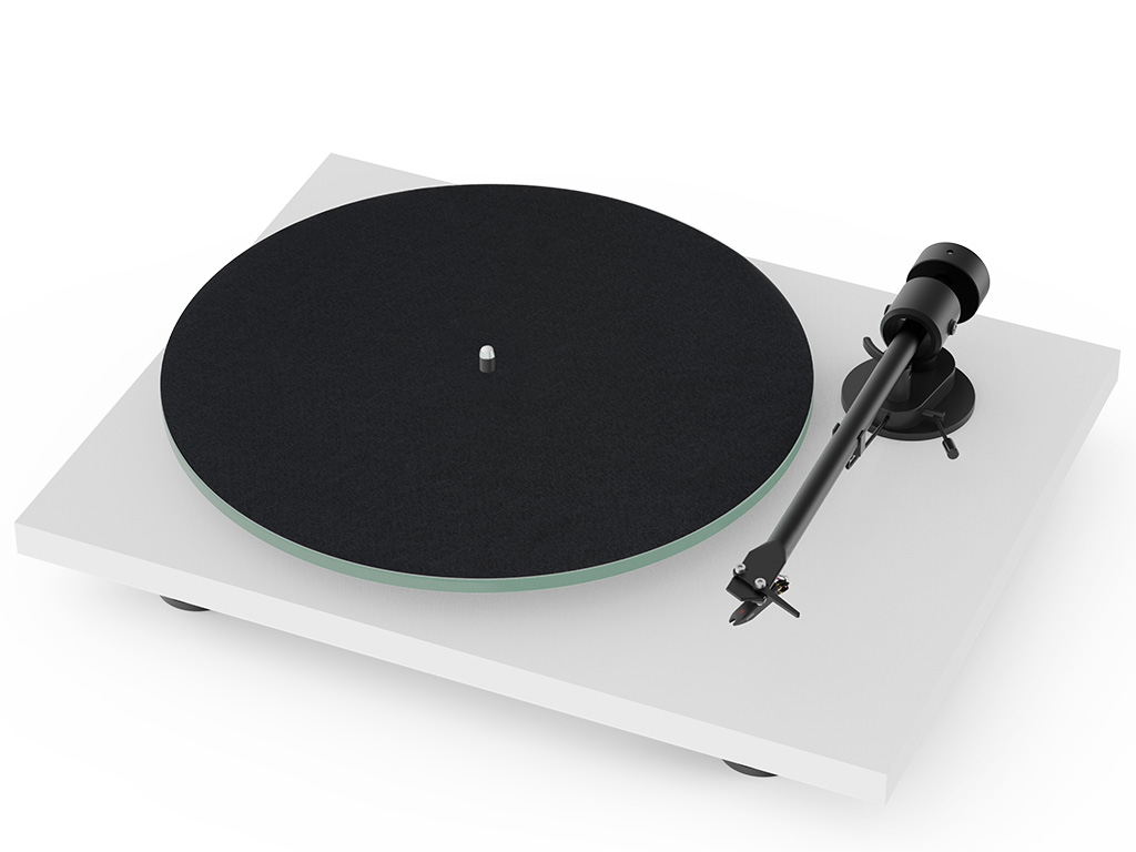 Aanbieding Pro-Ject T1 EVO platenspeler wit zijdeglans