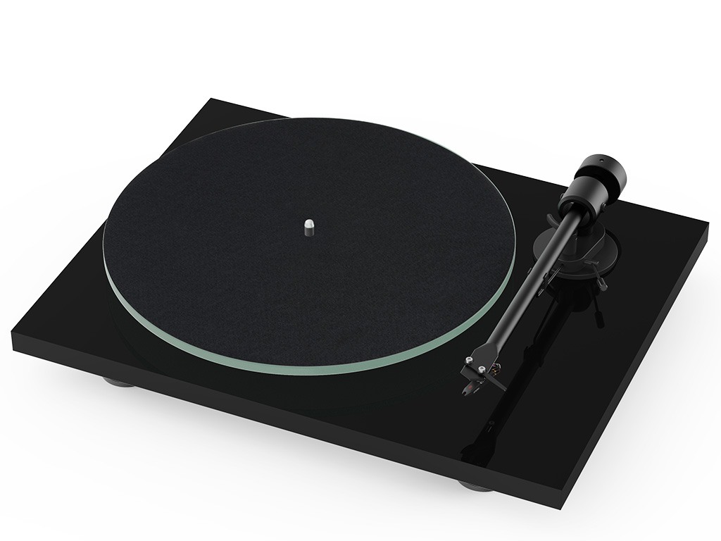 Aanbieding Pro-Ject T1 EVO platenspeler zwart hoogglans