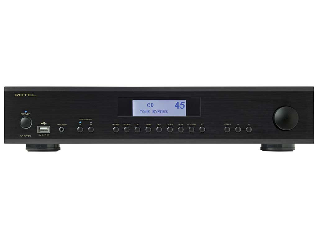 Aanbieding Rotel A14 MKII stereo versterker zwart