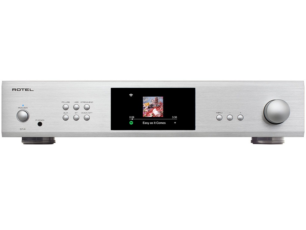 Aanbieding Rotel S14 streaming versterker zilver