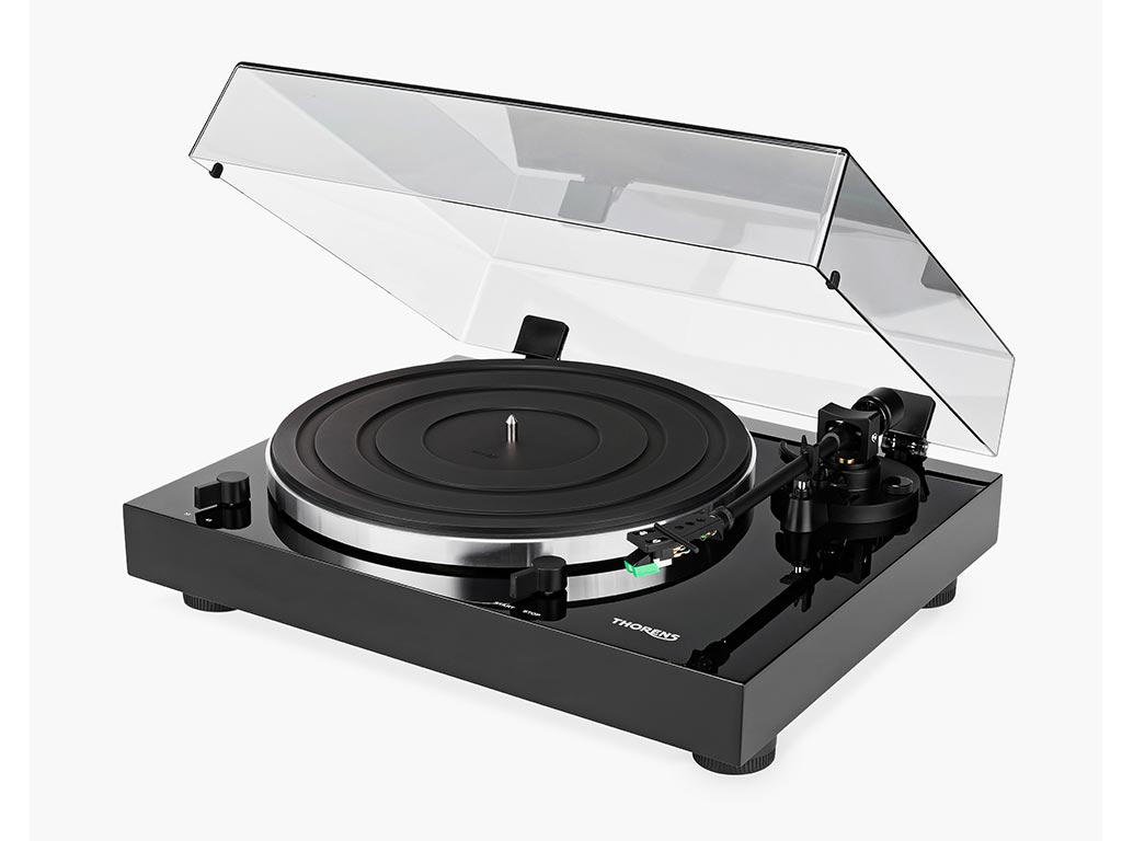 Aanbieding Thorens TD 202 platenspeler zwart