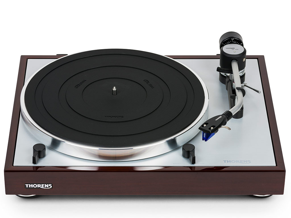 Aanbieding Thorens TD 403 DD platenspeler walnoot