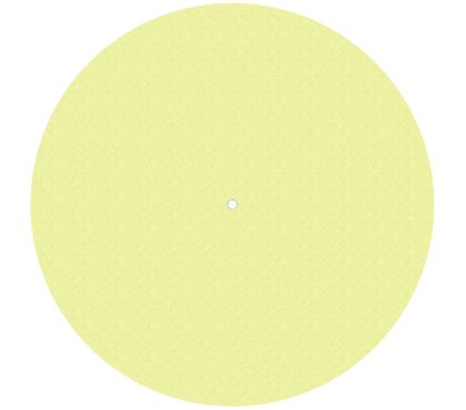 Aanbieding Pro-Ject Vilt mat 300mm geel