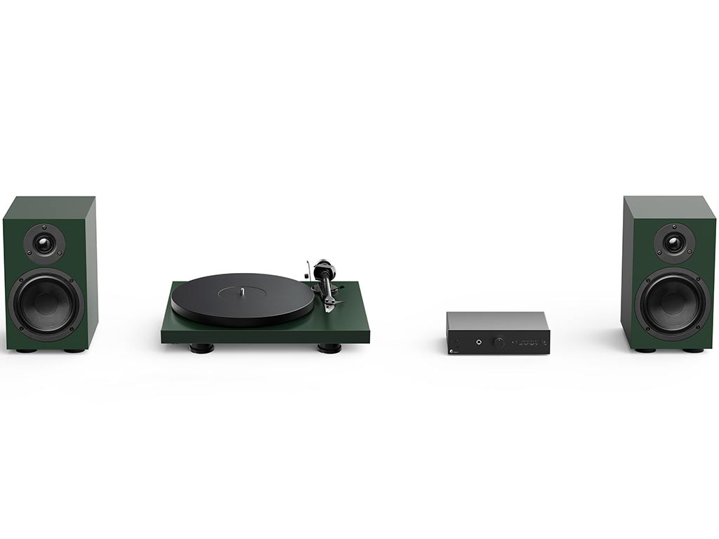 Aanbieding Pro-Ject Colourful Audio System 2 groen hifiset