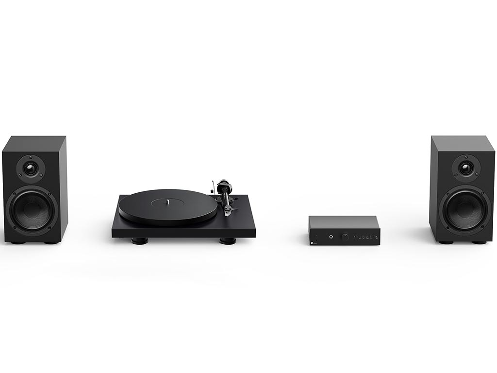 Aanbieding Pro-Ject Colourful Audio System 2 zwart hifiset