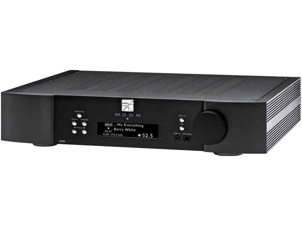 Aanbieding Moon ACE Streaming versterker zwart (Buitenkans)