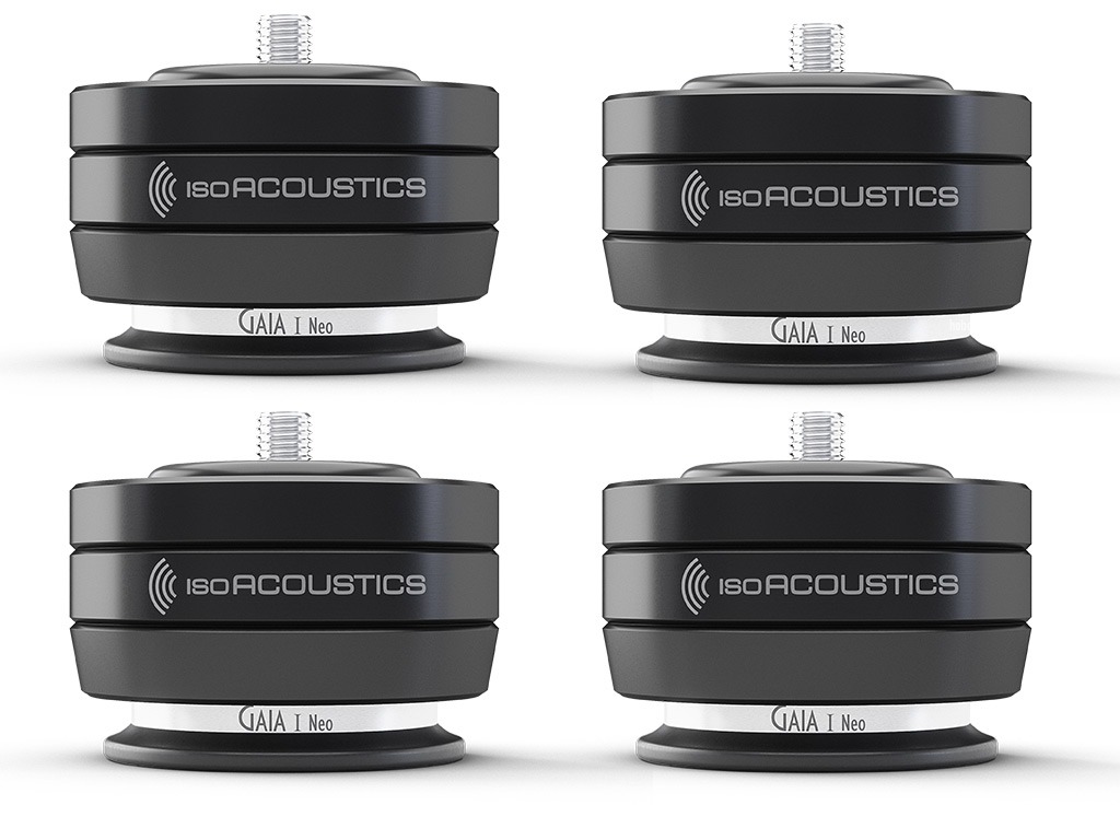 Aanbieding IsoAcoustics Gaia I Neo zwart (set)