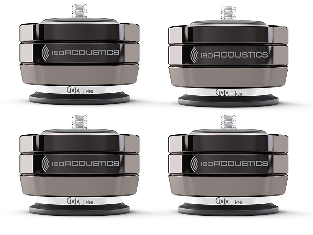 Aanbieding IsoAcoustics Gaia I Neo dark chrome (set)