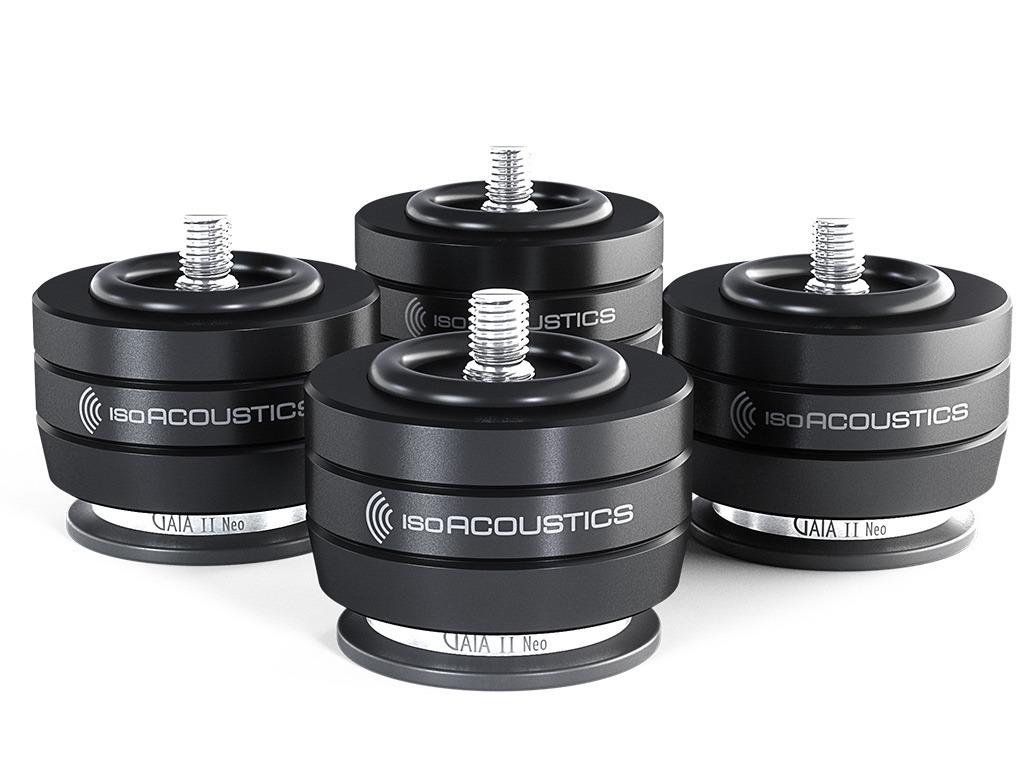 Aanbieding IsoAcoustics Gaia II Neo zwart (set)