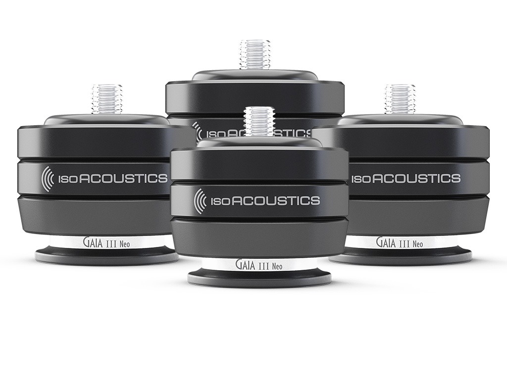 Aanbieding IsoAcoustics Gaia III Neo zwart (set)