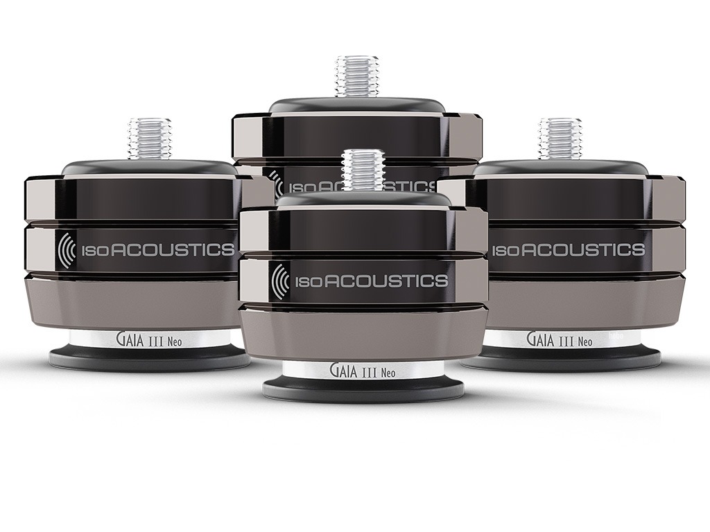 Aanbieding IsoAcoustics Gaia III Neo Dark Chrome (set)