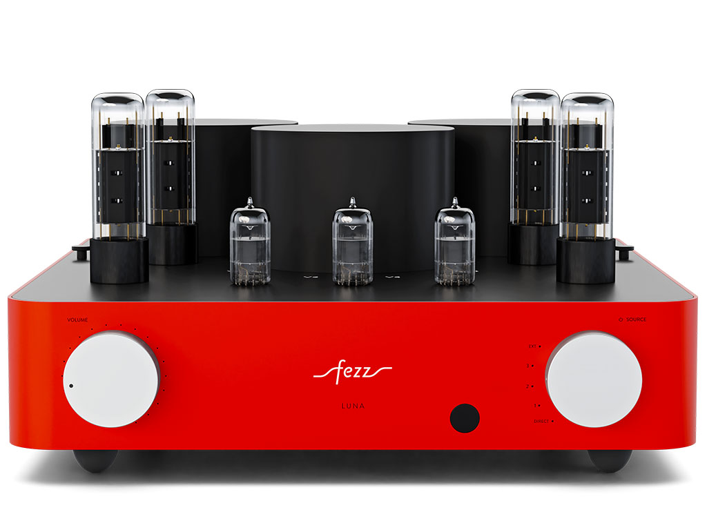Aanbieding Fezz Luna stereo versterker Burning Red