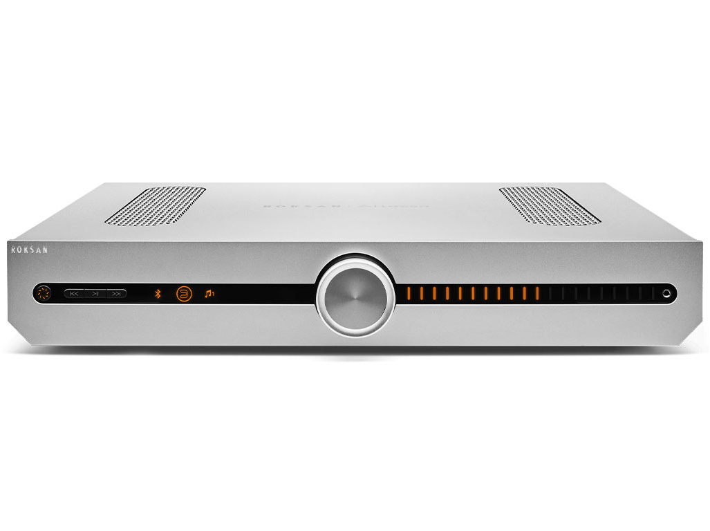 Aanbieding Roksan Attessa Streaming Amplifier ( Buitenkans ) stereo versterker Zilver