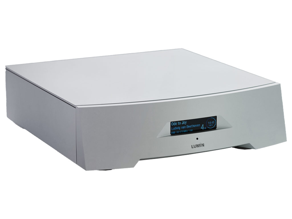 Aanbieding Lumin P1 DAC/ streamer/ stereo voorversterker zilver (Buitenkans)