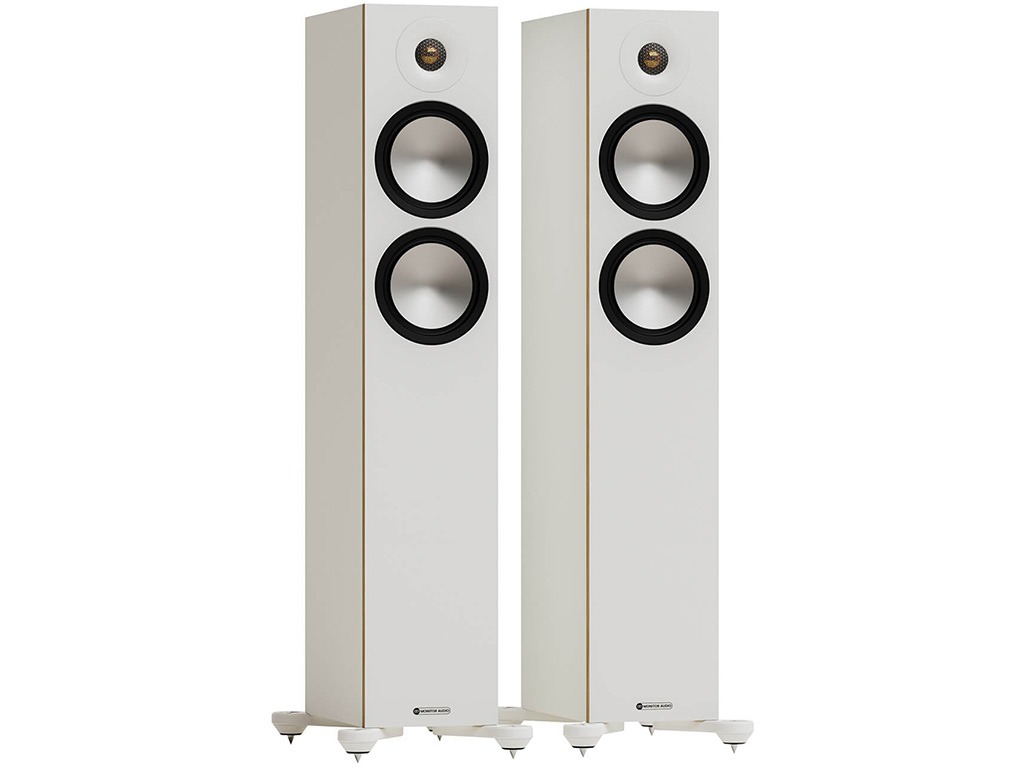 Aanbieding Monitor Audio Bronze 300 7G vloerstaande luidspreker wit