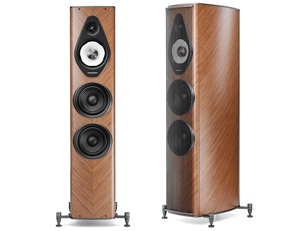 Aanbieding Sonus faber Olympica III G3 vloerstaande luidspreker walnoot