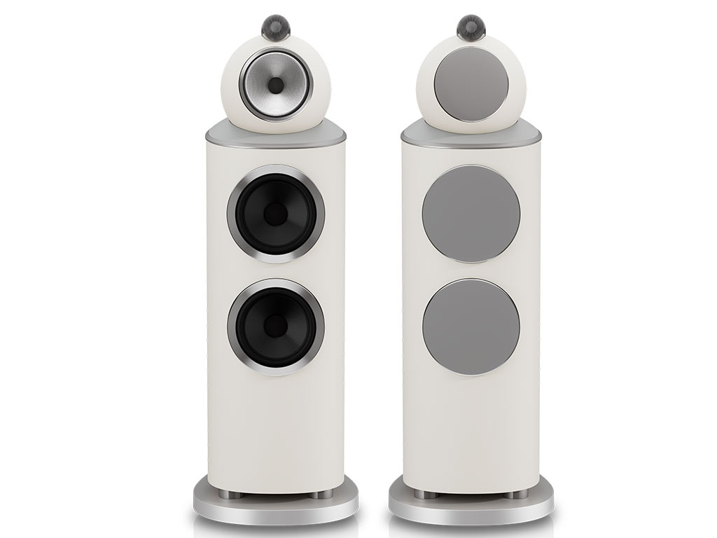 Aanbieding Bowers & Wilkins 802 D5 vloerstaande luidspreker warm wit