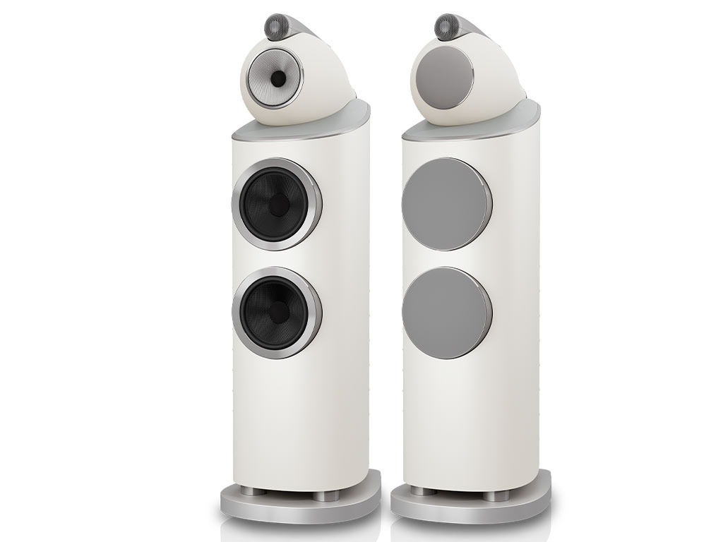 Aanbieding Bowers & Wilkins 803 D5 vloerstaande luidspreker warm wit