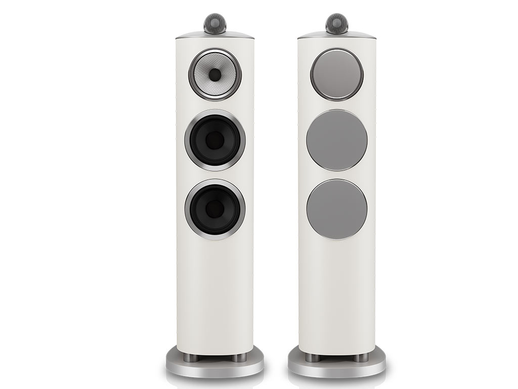 Aanbieding Bowers & Wilkins 804 D5 vloerstaande luidspreker warm wit