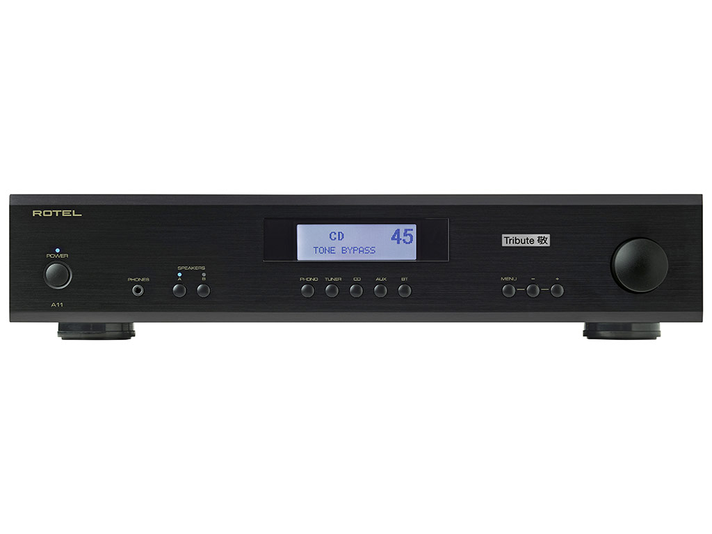 Aanbieding Rotel A11 Tribute stereo versterker zwart