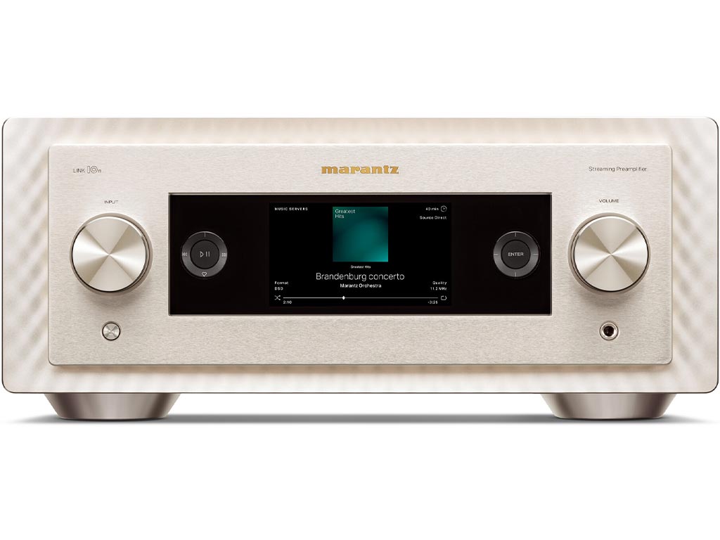 Aanbieding Marantz Link 10n streaming DAC/voorversterker champagne
