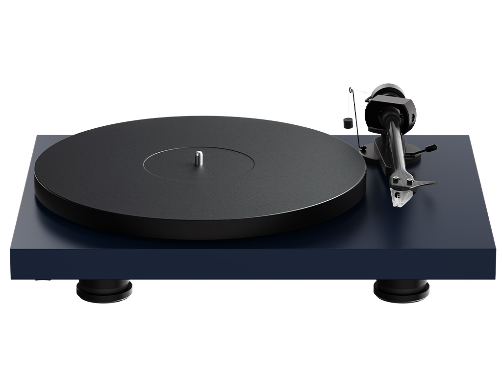 Aanbieding Pro-Ject Debut EVO 2 platenspeler satijn blauw (Buitenkans)